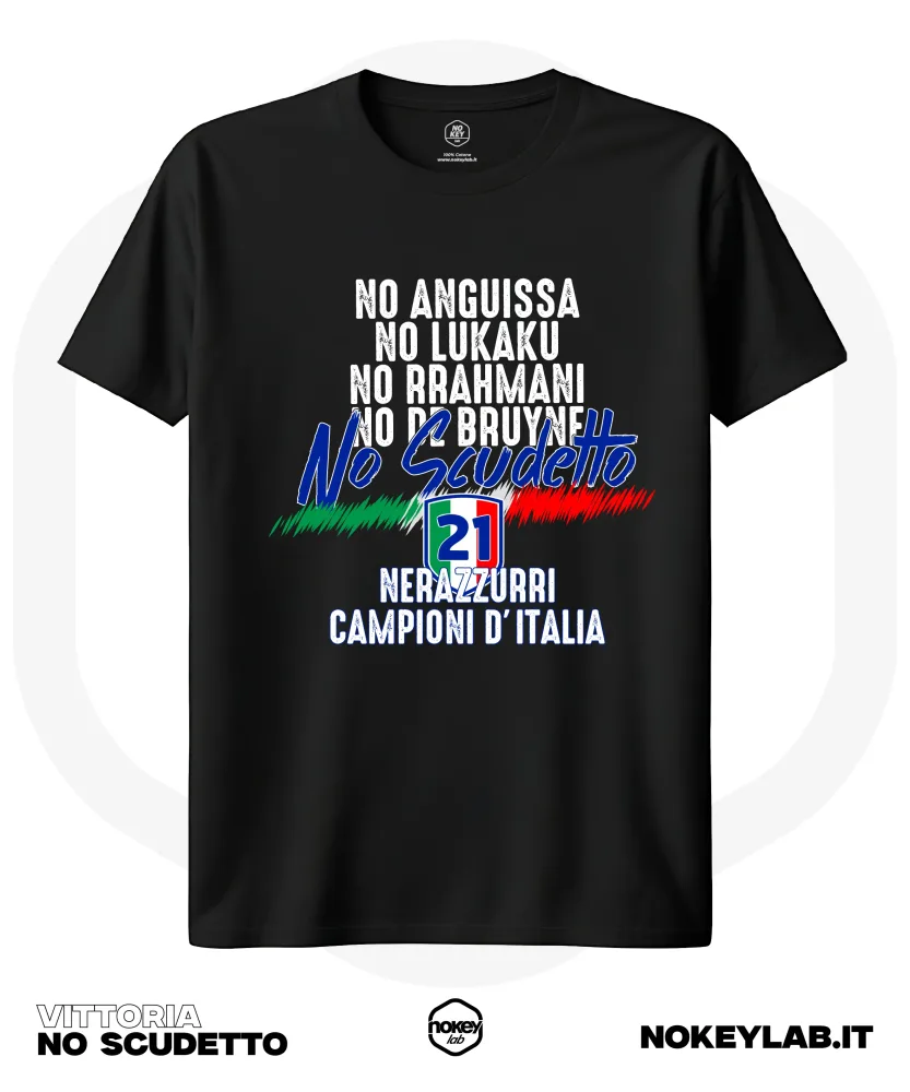 T-shirt No Scudetto - immagine 2