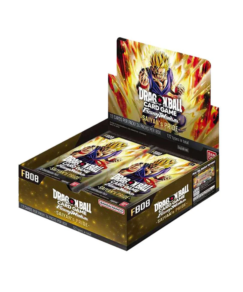 Box - Dragon Ball Super Card Game Fusion World - Sayan’s Pride FB-08 ENG