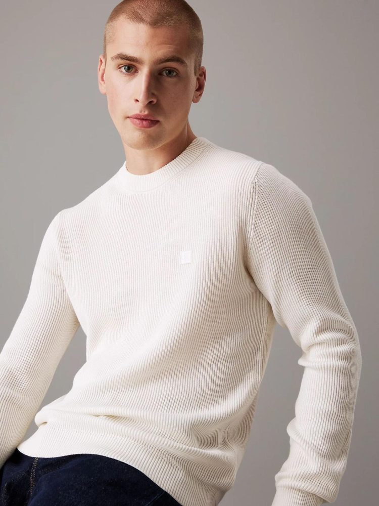 Calvin Klein Maglia Uomo Ck Embro Badge Sweater