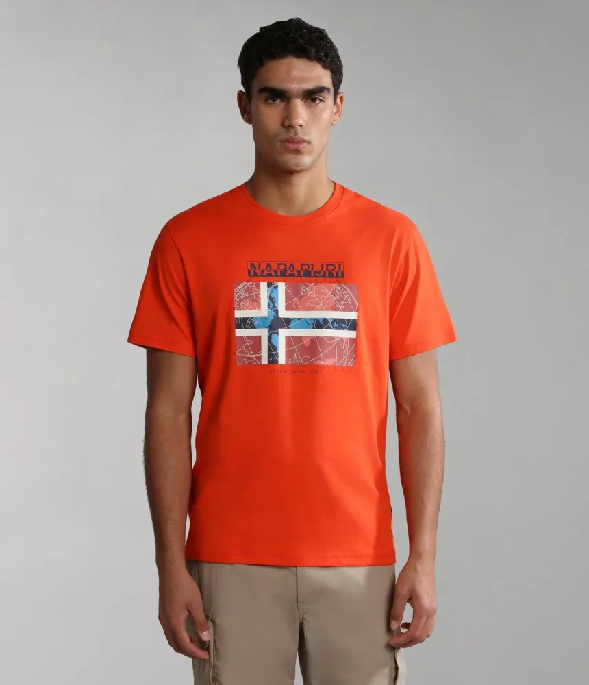 Napapijri S Guiro T Shirt Uomo - immagine 2
