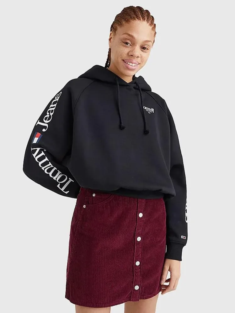 Tommy Hilfiger Felpa Donna Lower Case 2 - immagine 2