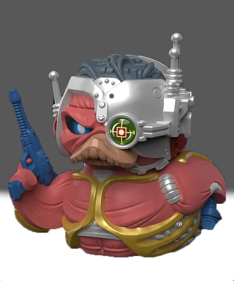 Iron Maiden Cyborg Eddie TUBBZ Cosplaying Duck Collectable