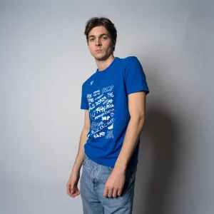 T-shirt Royal Graffiti T-shirt Royal Graffiti