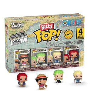 Monkey D. Luffy / Roronoa Zoro / Axe-Hand Morgan / Scegli il tuo Bitty (4-Pack) Monkey D. Luffy / Roronoa Zoro / Axe-Hand Morgan / Scegli il tuo Bitty (4-Pack)