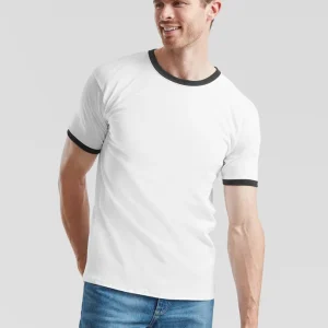 T-shirt Valueweight Ringer T