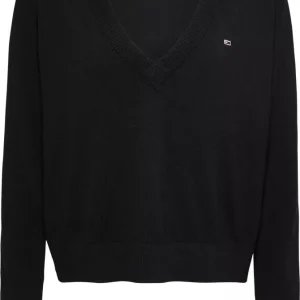 Tommy Hilfiger Maglia Donna Ess Vneck Sw