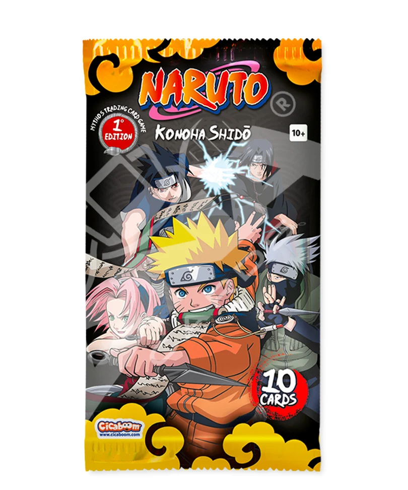 Naruto Mythos TCG Booster Konoha Shido ENG