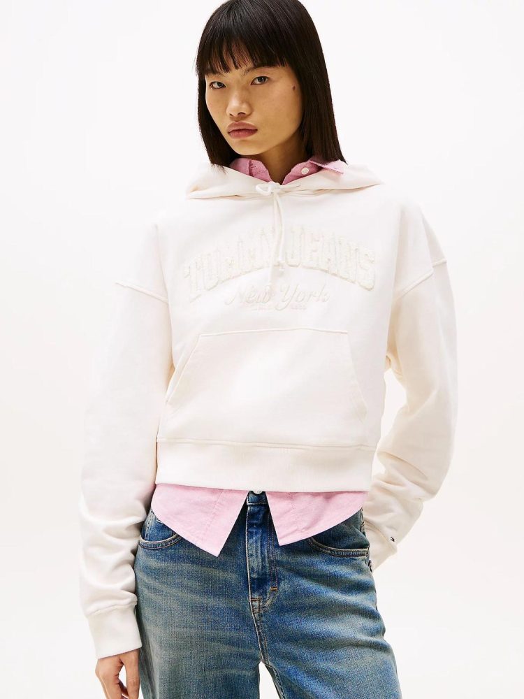 Tommy Hilfiger Felpa Donna Boxy Crp