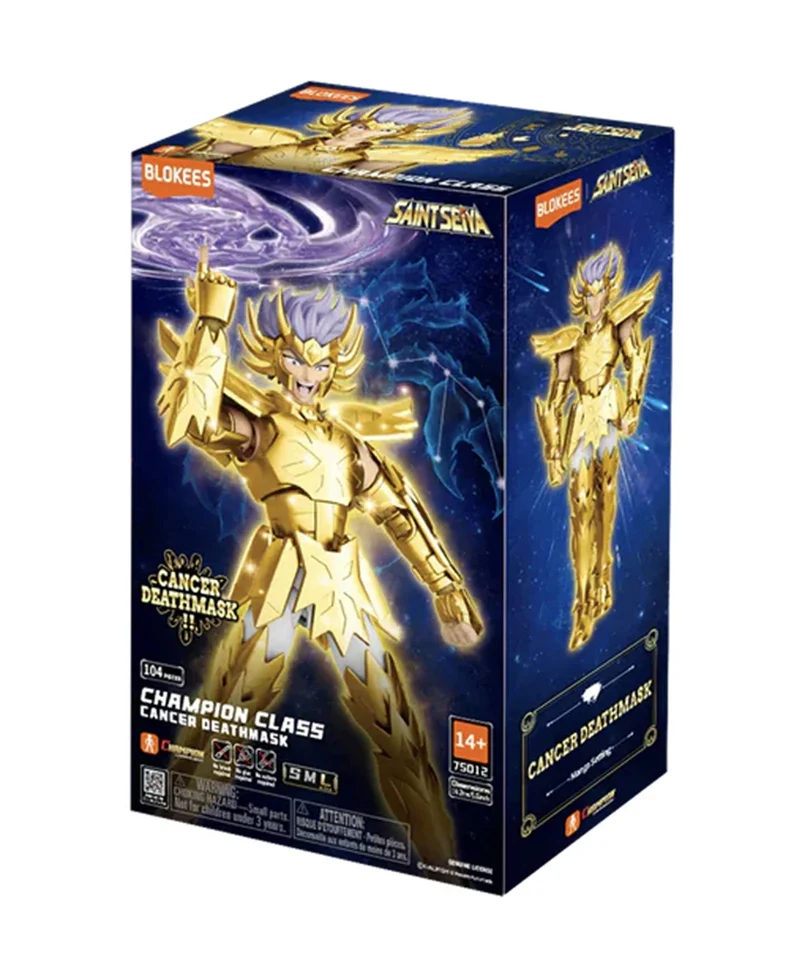 Saint Seiya Blokees Plastic Model Kit Champion Class 11 Cancer Death Mask