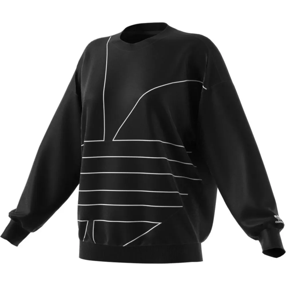 Adidas Felpa Donna Lrg Logo Sweat