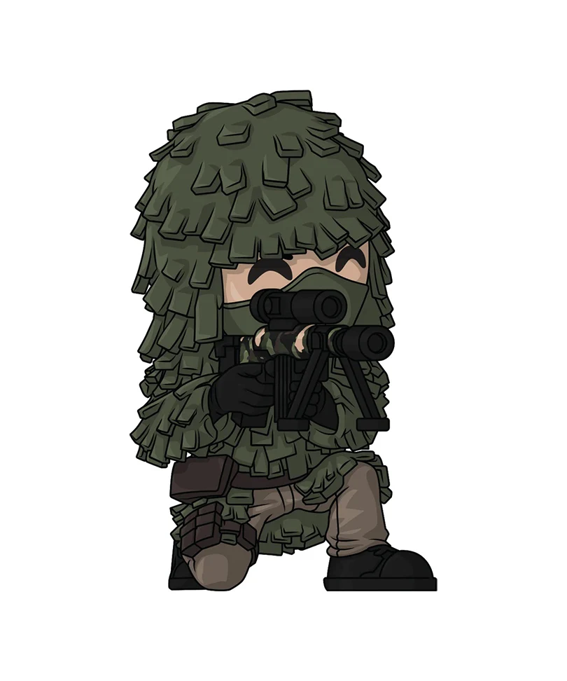 Ghillie Suit Sniper