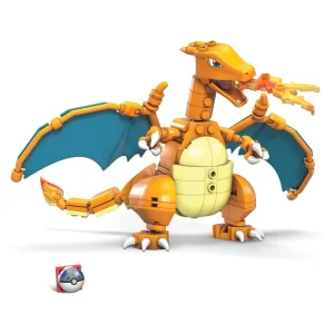 Pokémon Mega Construx Wonder Builders Construction Set Charizard 10 cm Pokémon Mega Construx Wonder Builders Construction Set Charizard 10 cm