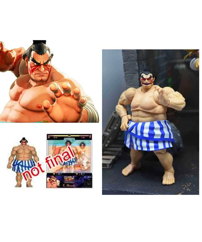 Street Fighter II: Honda - Action Figure Deluxe in Scala 1:12