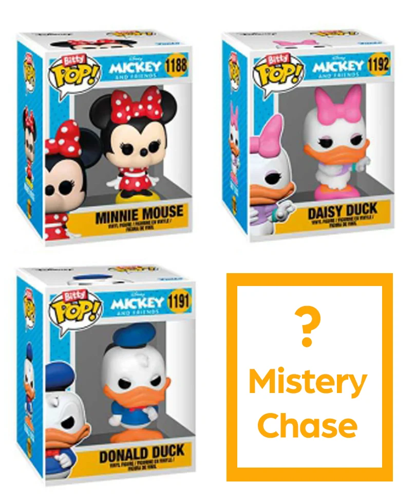 Minnie Mouse / Daisy Duck / Donald Duck / Mystery Bitty (4-Pack) - immagine 3