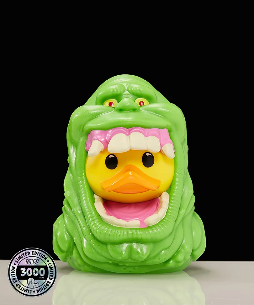 Ghostbusters Slimer Glow-In-The-Dark TUBBZ Cosplaying Duck Collectible - immagine 3