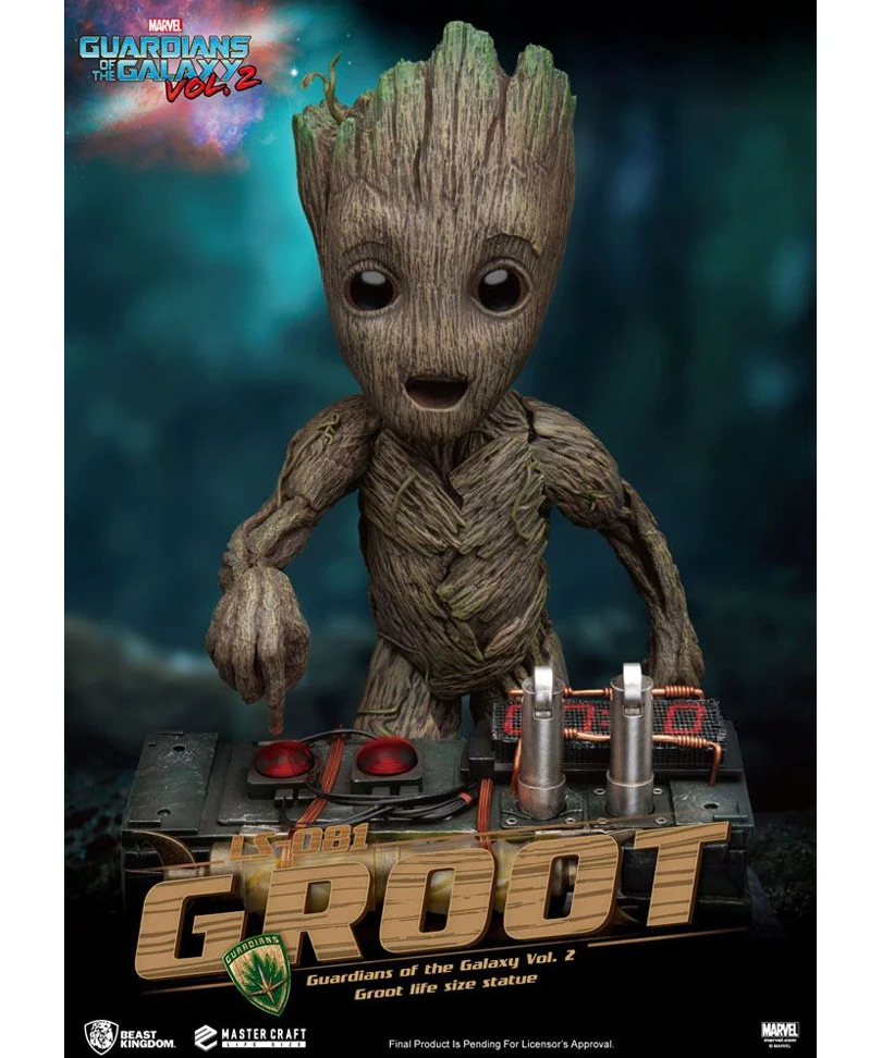 Guardians of the Galaxy 2 Life-Size Statue Baby Groot 32 cm