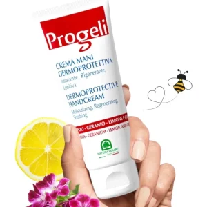 PROGELI CREMA MANI con Coenzima Q10 – Dermo Protettiva Idratante Rigenerante Lenitiva PROGELI CREMA MANI con Coenzima Q10 – Dermo Protettiva Idratante Rigenerante Lenitiva