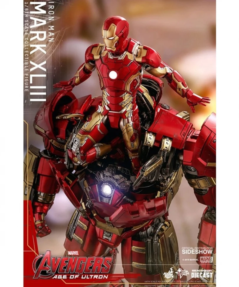 Hot Toys – Avengers: Age of Ultron Movie Masterpiece – Iron Man Mark XLIII 1/6 Scale Figure 31 cm - immagine 3