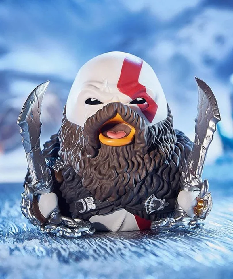 God Of War Ragnarok Kratos TUBBZ Cosplaying Duck Collectable - immagine 3