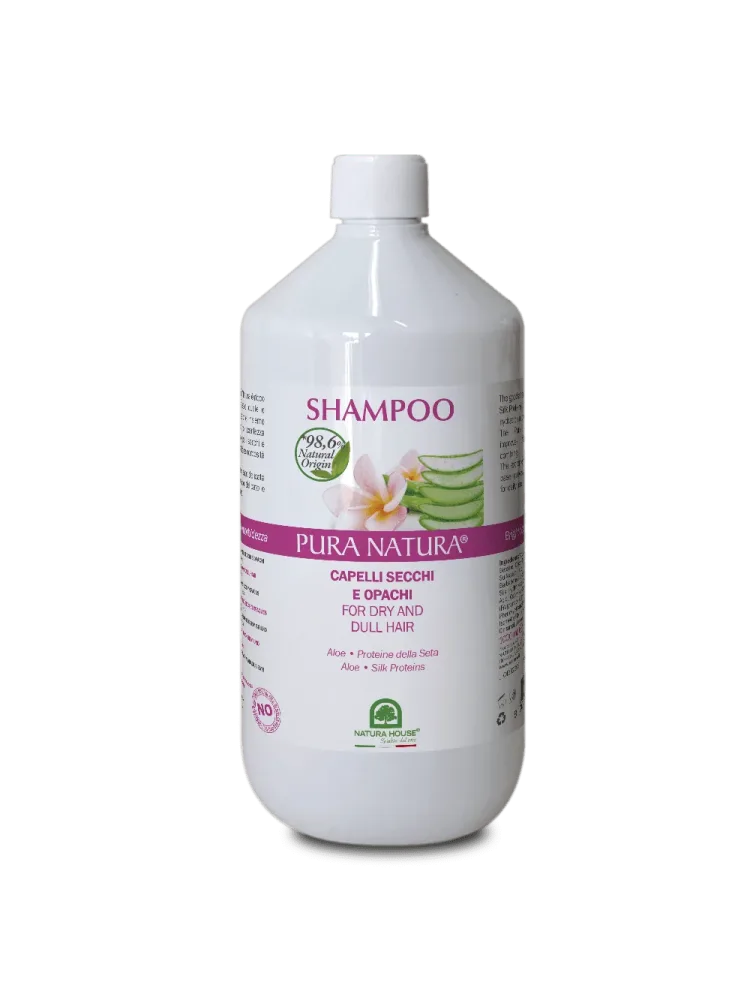 SHAMPOO CAPELLI SECCHI E OPACHI con Aloe e Proteine della Seta