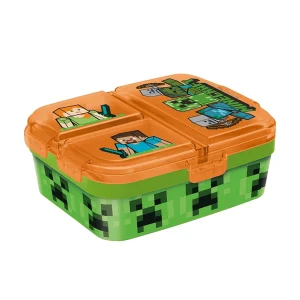 Minecraft – Creeper – Lunch Box Multi Compartment Minecraft – Creeper – Lunch Box Multi Compartment