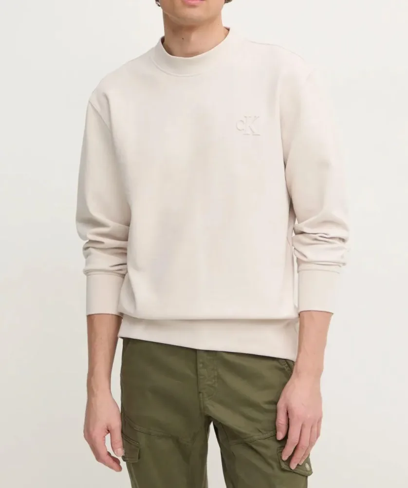 Calvin Klein Maglia Uomo Interlock Crew Neck
