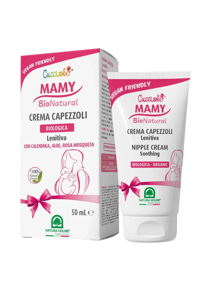 CUCCIOLO Mamy BIO Natural CREMA CAPEZZOLI Lenitiva Biologica - Previene e ripara le Ragadi - immagine 2