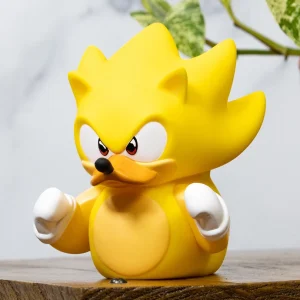 Sonic The Hedgehog Super Sonic TUBBZ Cosplaying Duck Collectible Sonic The Hedgehog Super Sonic TUBBZ Cosplaying Duck Collectible