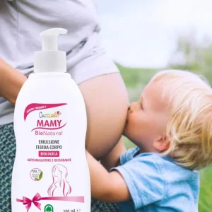 CUCCIOLO Mamy BIO Natural EMULSIONE FLUIDA CORPO Biologica, Antismagliature, Rassodante – In Gravidanza Azione Elasticizzante Forte CUCCIOLO Mamy BIO Natural EMULSIONE FLUIDA CORPO Biologica, Antismagliature, Rassodante – In Gravidanza Azione Elasticizzante Forte