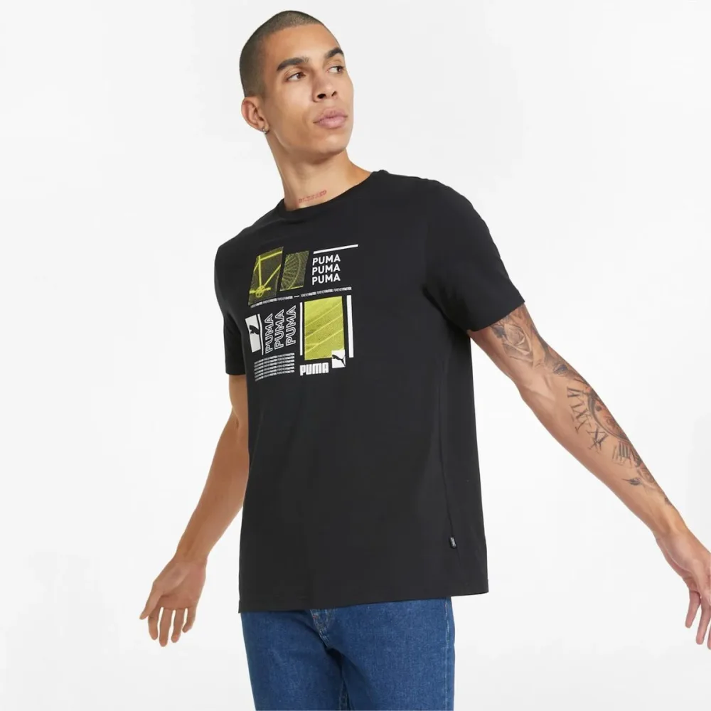 Puma T-Shirt Uomo Puma Graphic Tee - immagine 3