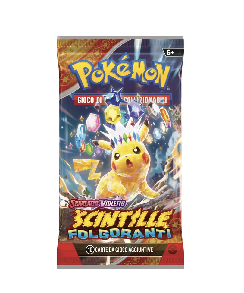 Pokemon Card Game - Booster Pack - Scintille Folgoranti