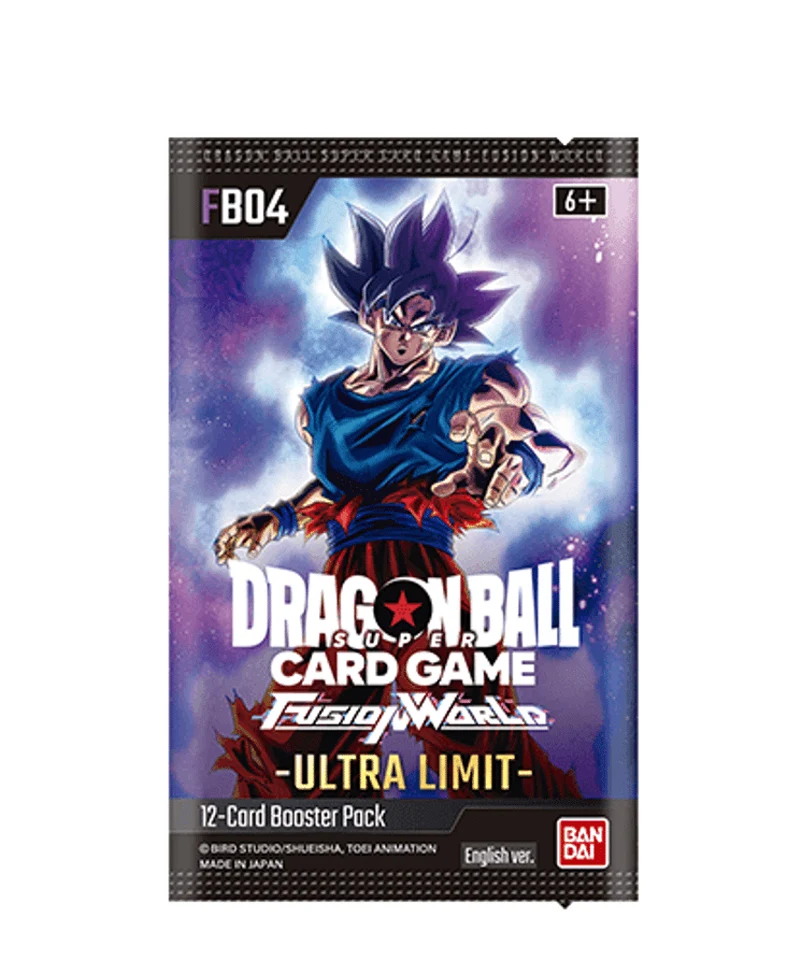 Bustina - Dragon Ball Super Card Game Fusion World - Ultra Limit FB-04 ENG