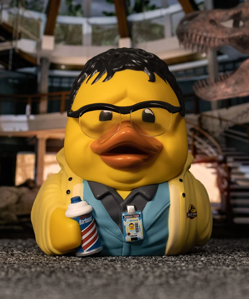 Jurassic Park Dennis Nedry TUBBZ Cosplaying Duck Collectible - immagine 2