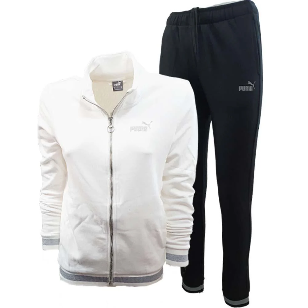 Puma Tuta Donna Silver Fz Suit Tr