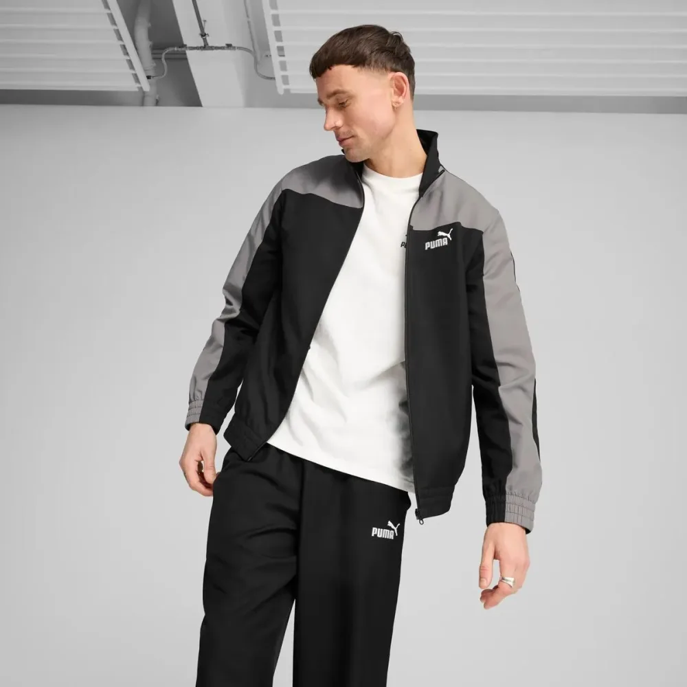 Puma Tuta Uomo Woven Colorblock - immagine 3