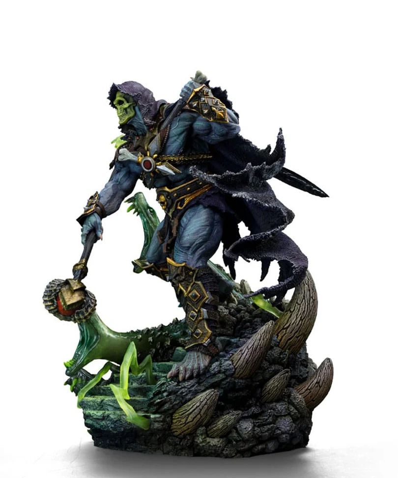 Masters of the Universe Deluxe Art Scale Statue 1/10 Skeletor Unleashed 23 cm - immagine 3