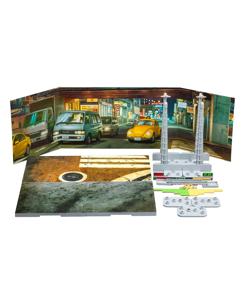 The King Of Fighters '98 Diorama Stage Base Japan Street - immagine 3