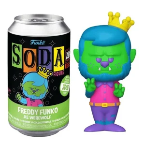 Freddy Funko as Werewolf Black Light Soda Freddy Funko as Werewolf Black Light Soda