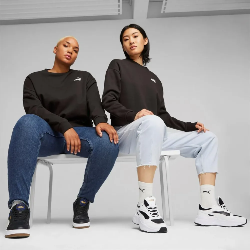 Puma Felpa Donna Ess + Relaxed Crew Fl - immagine 3