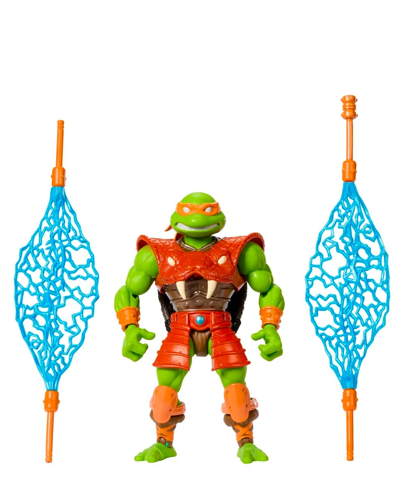 MOTU x TMNT: Turtles of Grayskull Action Figure Michelangelo 14 cm - immagine 2