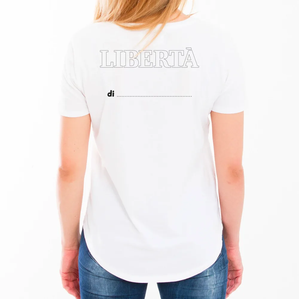 T-SHIRT UNISEX SPECIAL EDITION: 140 anni di Liberta' - immagine 2