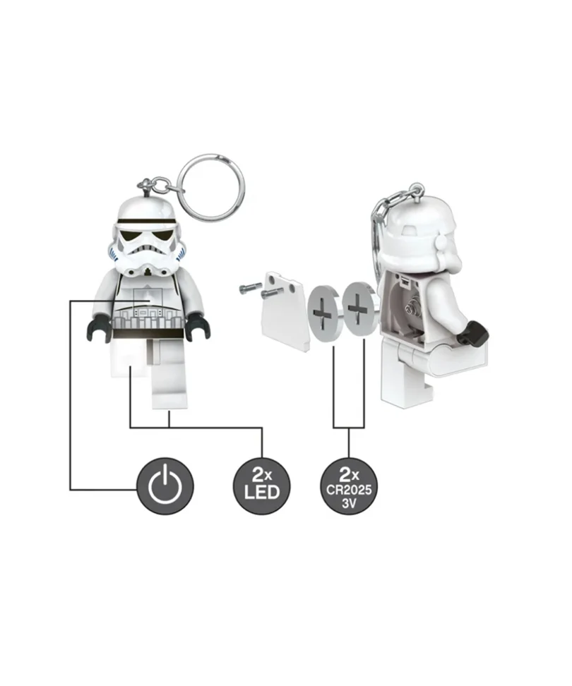 Portachiavi LEDLITE Stormtrooper - immagine 3