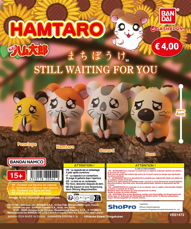 Hamtaro Gashapon Capsule - Still Waiting For You - immagine 2