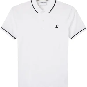Calvin Klein Polo Uomo Tipping Slim Calvin Klein Polo Uomo Tipping Slim