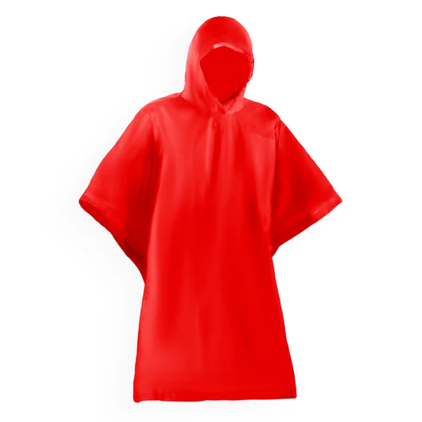 K-Way Impermeabile Pieghevole in PVC con Cappuccio e Finitura Termosaldata - immagine 2