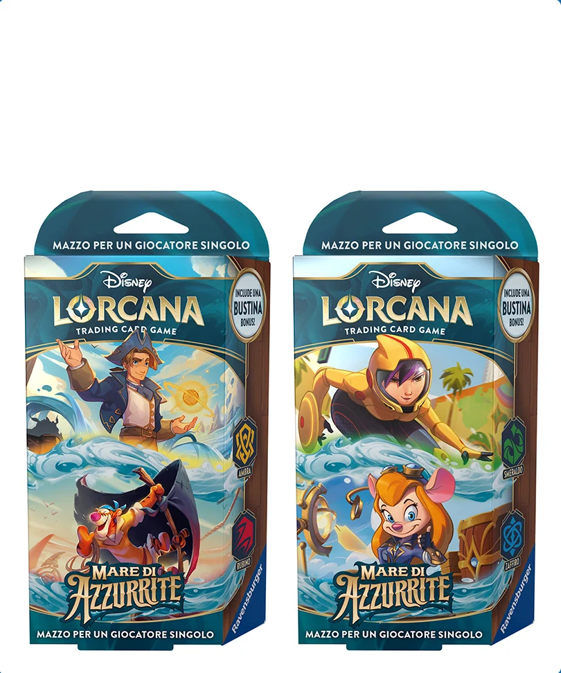 Lorcana - Starter Deck Mare Di Azzurrite - immagine 3