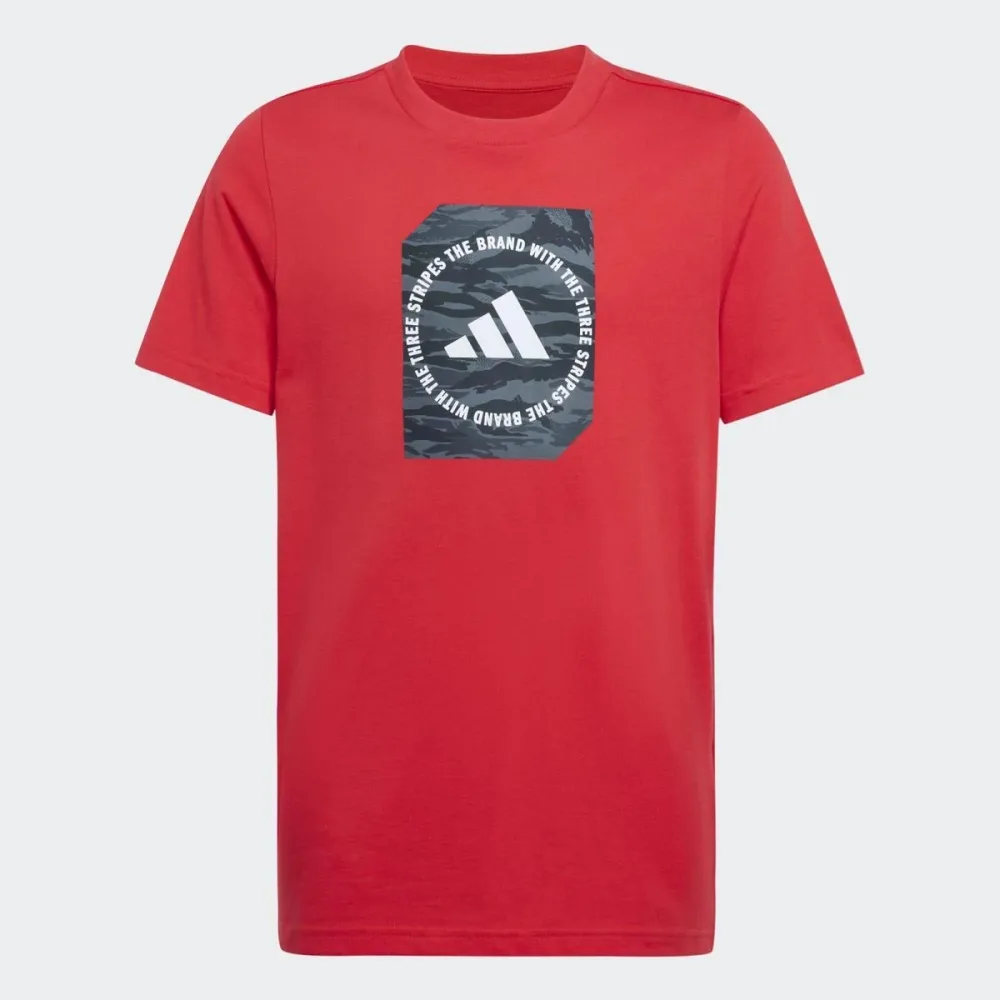 Adidas T Shirt Junior B Camo Box