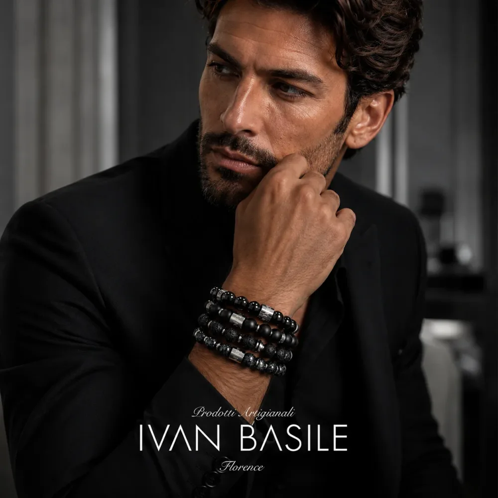 4 BRACCIALI BLACK FUSION - immagine 2