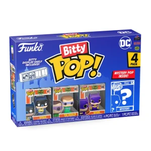 Batman (Classic 1966 TV) / The Riddler (Classic 1966 TV) / Batgirl (Classic 1966 TV) / Mystery Bitty (4-Pack) Batman (Classic 1966 TV) / The Riddler (Classic 1966 TV) / Batgirl (Classic 1966 TV) / Mystery Bitty (4-Pack)