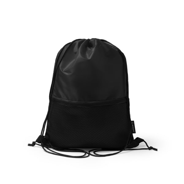 Zaino in Corda RPET 210D – Tasca Esterna Imbottita con Zip - immagine 2
